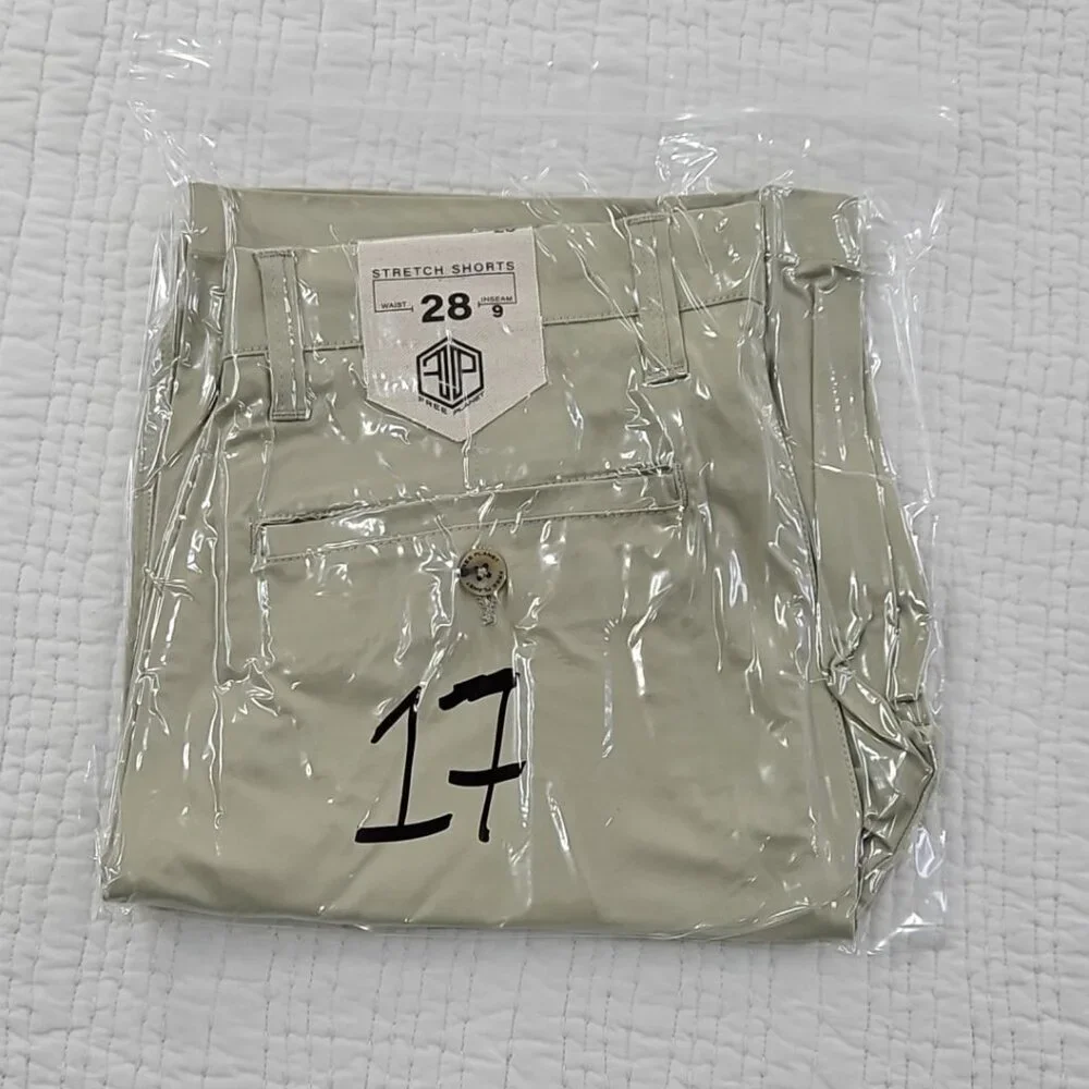NWT‎ Free Planet Men's Stretch Chino Shorts Men's 28 Celadon Green 9
